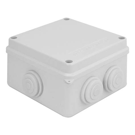 white square junction box|white weatherproof electrical box.